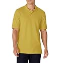 Amazon Essentials Men's Regular-Fit Cotton Pique Polo Shirt, Short Sleeve (Available in Big &amp; Tall)