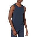 Amazon Essentials Men's Regular-Fit Sleeveless Tank Top, 100% Cotton