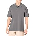 Amazon Essentials Men's Regular-Fit Cotton Pique Polo Shirt, Short Sleeve (Available in Big &amp; Tall)