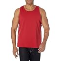 Amazon Essentials Men's Regular-Fit Sleeveless Tank Top, 100% Cotton