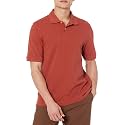 Amazon Essentials Men's Regular-Fit Cotton Pique Polo Shirt