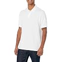 Amazon Essentials Men's Regular-Fit Cotton Pique Polo Shirt