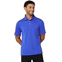 Amazon Essentials Men's Regular Fit Golf Polo Shirt, Moisture-Wicking Quick Dry, Recycled Polyester, Short Sleeve