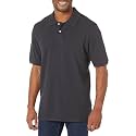 Amazon Essentials Men's Regular-Fit Cotton Pique Polo Shirt