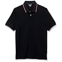 Amazon Essentials Men's Short Sleeve Slim-Fit Cotton Pique Polo Shirt, Breathable Collared
