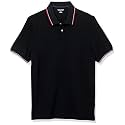 Amazon Essentials Men's Short Sleeve Slim-Fit Cotton Pique Polo Shirt, Breathable Collared