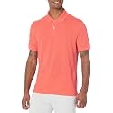Amazon Essentials Men's Short Sleeve Slim-Fit Cotton Pique Polo Shirt, Breathable Collared