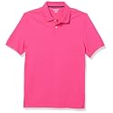 Amazon Essentials Men's Short Sleeve Slim-Fit Cotton Pique Polo Shirt, Breathable Collared