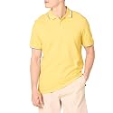 Amazon Essentials Men's Short Sleeve Slim-Fit Cotton Pique Polo Shirt, Breathable Collared