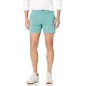 Amazon Essentials Men's Slim-Fit 5" Lightweight Comfort Stretch Oxford Cotton Shorts