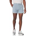 Amazon Essentials Men's Slim-Fit 5" Lightweight Comfort Stretch Oxford Cotton Shorts
