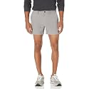 Amazon Essentials Men's Slim-Fit 5" Lightweight Comfort Stretch Oxford Cotton Shorts