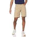 Amazon Essentials Men's Straight-Fit 9" Inseam Stretch Cotton Twill 5-Pocket Shorts