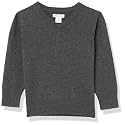 Amazon Essentials Unisex Kids and Toddlers' Uniform Cotton V-Neck Pullover Knit Sweater