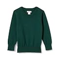 Amazon Essentials Unisex Kids and Toddlers' Uniform Cotton V-Neck Pullover Knit Sweater