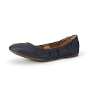 Amazon Essentials Women's Comfortable Round Toe Ballet Flats, Cushioned Memory Foam