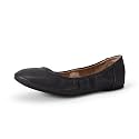Amazon Essentials Women's Comfortable Round Toe Ballet Flats, Cushioned Memory Foam