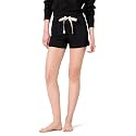 Amazon Essentials Women's Lightweight Breathable Lounge Terry Pajama Sleep Shorts with Elastic Waist and Drawstring