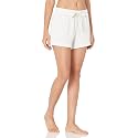Amazon Essentials Women's Lightweight Breathable Lounge Terry Pajama Sleep Shorts with Elastic Waist and Drawstring
