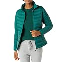 Amazon Essentials Women's Lightweight Long-Sleeve Water-Resistant Packable Puffer Jacket (Available in Plus Size)
