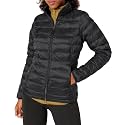 Amazon Essentials Women's Lightweight Long-Sleeve Water-Resistant Packable Puffer Jacket (Available in Plus Size)
