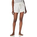 Amazon Essentials Women's Lightweight Breathable Lounge Terry Pajama Sleep Shorts with Elastic Waist and Drawstring