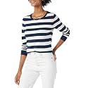 Amazon Essentials Women's Long-Sleeve Lightweight Crewneck Sweater, Flattering (Available in Plus Size)