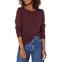 Amazon Essentials Women's Long-Sleeve Lightweight Crewneck Sweater, Flattering (Available in Plus Size)