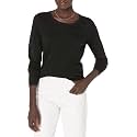 Amazon Essentials Women's Long-Sleeve Lightweight Crewneck Sweater, Flattering (Available in Plus Size)