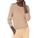 Amazon Essentials Women's Long-Sleeve Lightweight Crewneck Sweater, Flattering (Available in Plus Size)