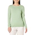 Amazon Essentials Women's Long-Sleeve Lightweight Crewneck Sweater, Flattering (Available in Plus Size)