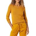 Amazon Essentials Women's Long-Sleeve Lightweight Crewneck Sweater, Flattering (Available in Plus Size)