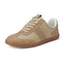 Amazon Essentials Women's Low Top Retro Sneaker with Padded Collar