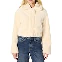 Amazon Essentials Women39s Oversized-Fit Cropped Faux Fur