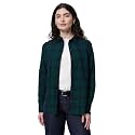 Amazon Essentials Women's Regular-Fit Long-Sleeve Lightweight Cotton Brushed Flannel Shirt