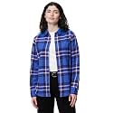 Amazon Essentials Women's Regular-Fit Long-Sleeve Lightweight Cotton Brushed Flannel Shirt