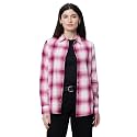 Amazon Essentials Women's Regular-Fit Long-Sleeve Lightweight Cotton Brushed Flannel Shirt