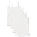 Amazon Essentials Women's Slim-Fit Camisole for Layering and Everyday Wear, Pack of 4