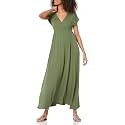 Amazon Essentials Women39s V Neck Short Sleeve