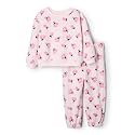 Amazon Essentials x Sofia Grainge Unisex Toddlers and Babies' Sweatshirt &amp; Sweatpant Set