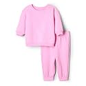Amazon Essentials x Sofia Grainge Unisex Toddlers and Babies' Sweatshirt &amp; Sweatpant Set