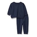 Amazon Essentials x Sofia Grainge Unisex Toddlers and Babies' Sweatshirt &amp; Sweatpant Set
