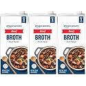 Amazon Fresh, Beef Broth, Carton, 32 Oz (Pack of 3)