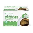 Amazon Grocery, Zero Calorie Stevia and Erythritol Sweetener Packets, 500 Ct