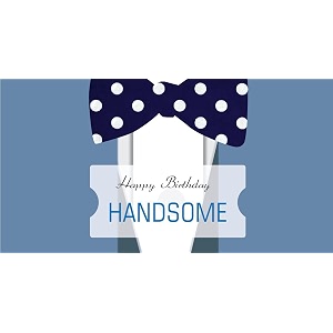 happy birthday handsome - amazon pay egift card