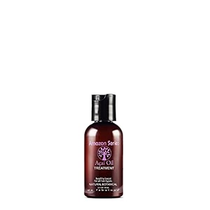 amazon series acai oil treatment -59ml  anti-frizz  omega 6-9  sulphate free  all hair types  hair sunscreen