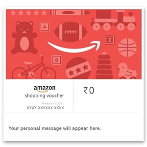 amazon shopping voucher  valid for physical products on amazonin