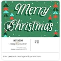 Amazon Shopping Voucher - Merry Christmas- Snowy Holidays (Animated)