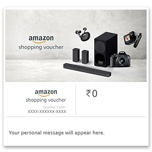 amazon shopping voucher  valid for physical products on amazonin