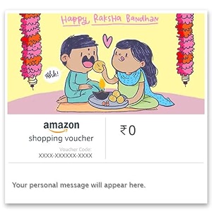 amazon shopping voucher  valid for physical products on amazonin